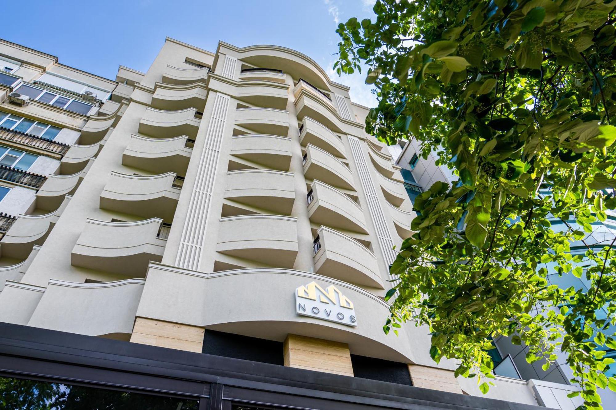 Novos Aparthotel Bukarest Exterior foto